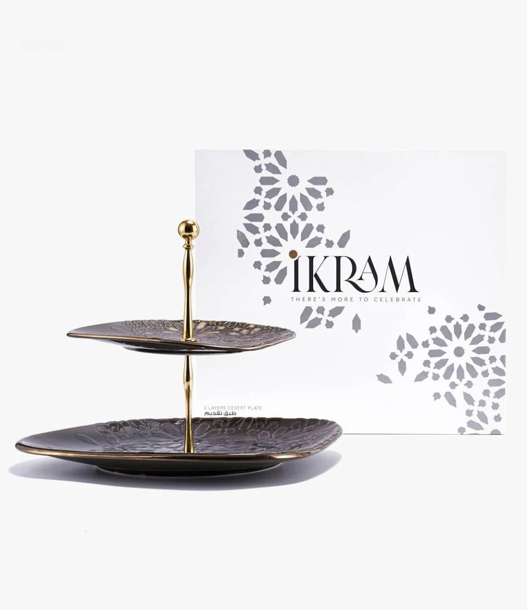 Cake Stand - Ikram - Black