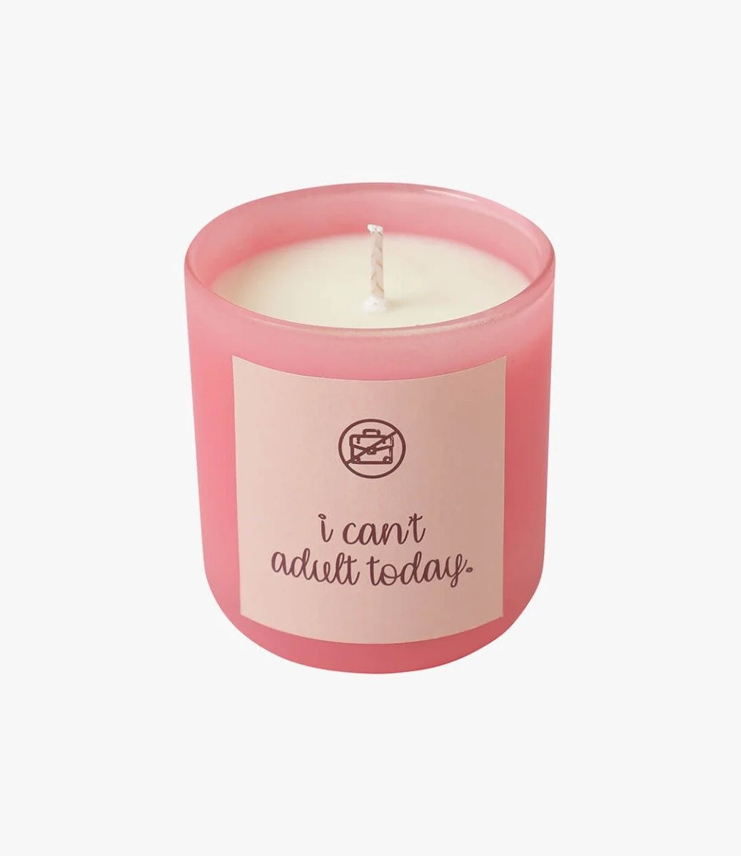 Can't Adult Today Candle