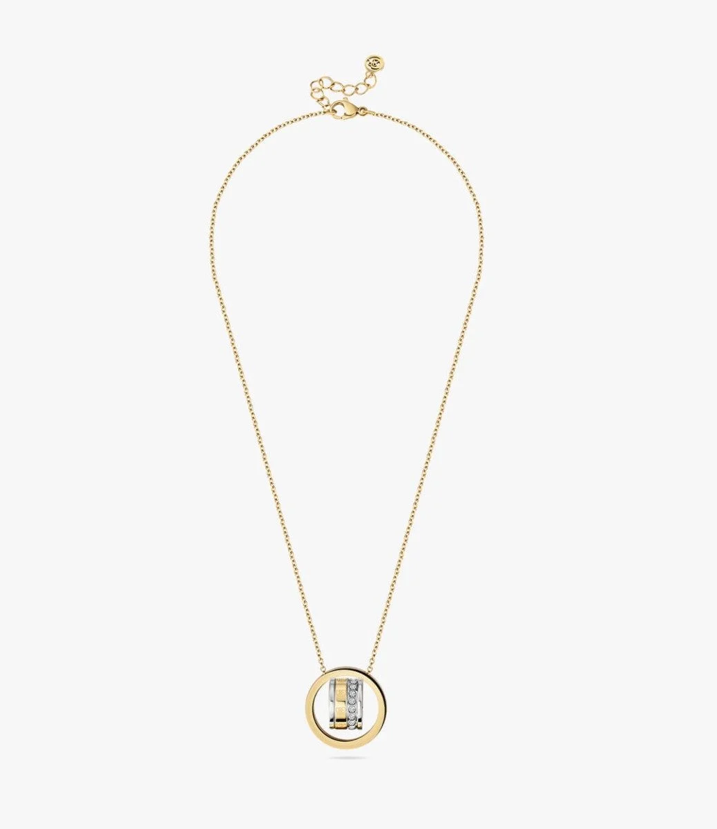 CERRUTI 1881 Silver & Rose Gold Plated Necklace