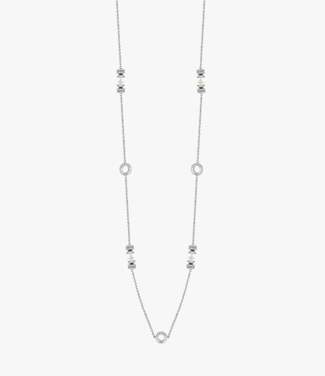 CERRUTI 1881 Women's Circle & Pearl Necklace