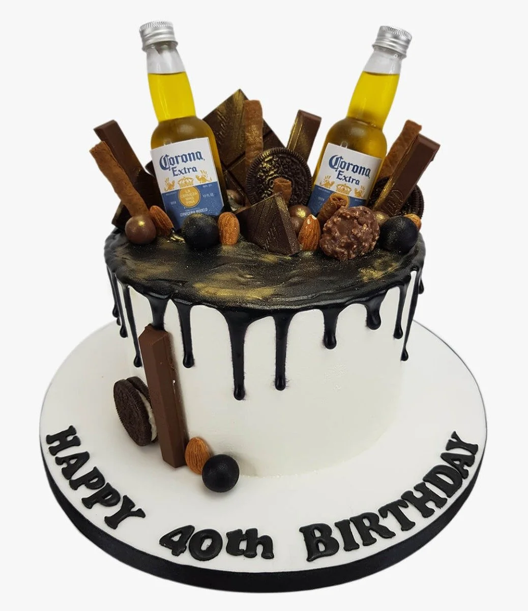 Chocolate & Corona Beer Cake By Cake Social