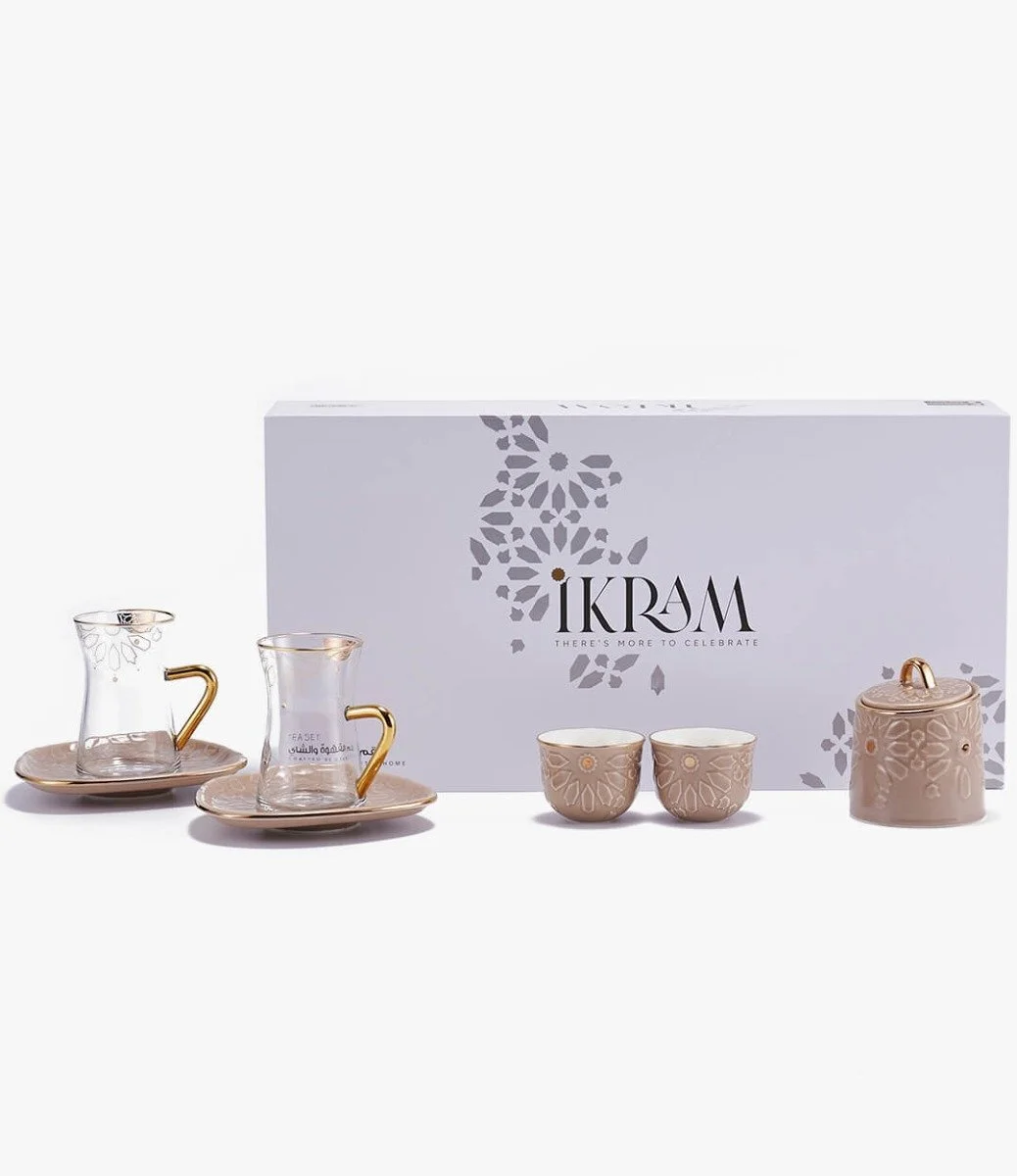 Coffee - Tea Glass And Coffee Sets From Ikram 2