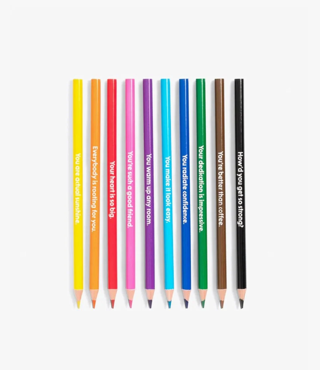 Colored Pencil Set, Compliments by Ban.do