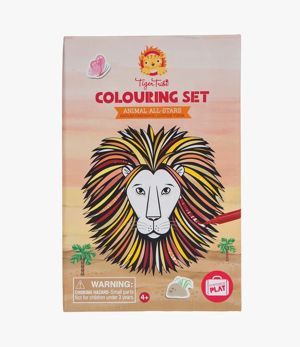 Colouring Set - Animal All-Stars By Tiger Tribe