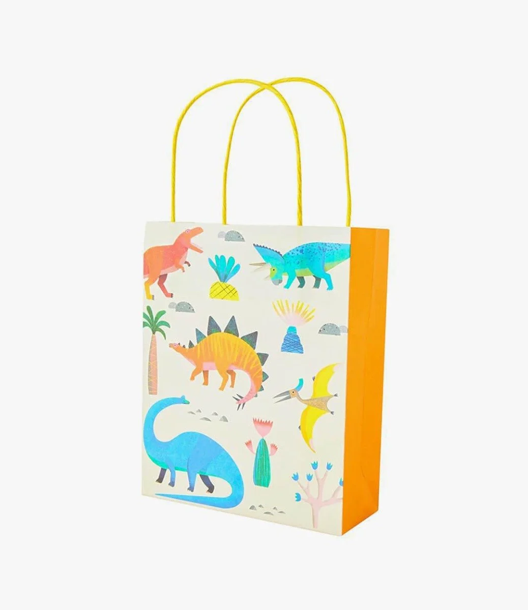Dinosaur Treat Bag 8pc Pack by Talking Tables