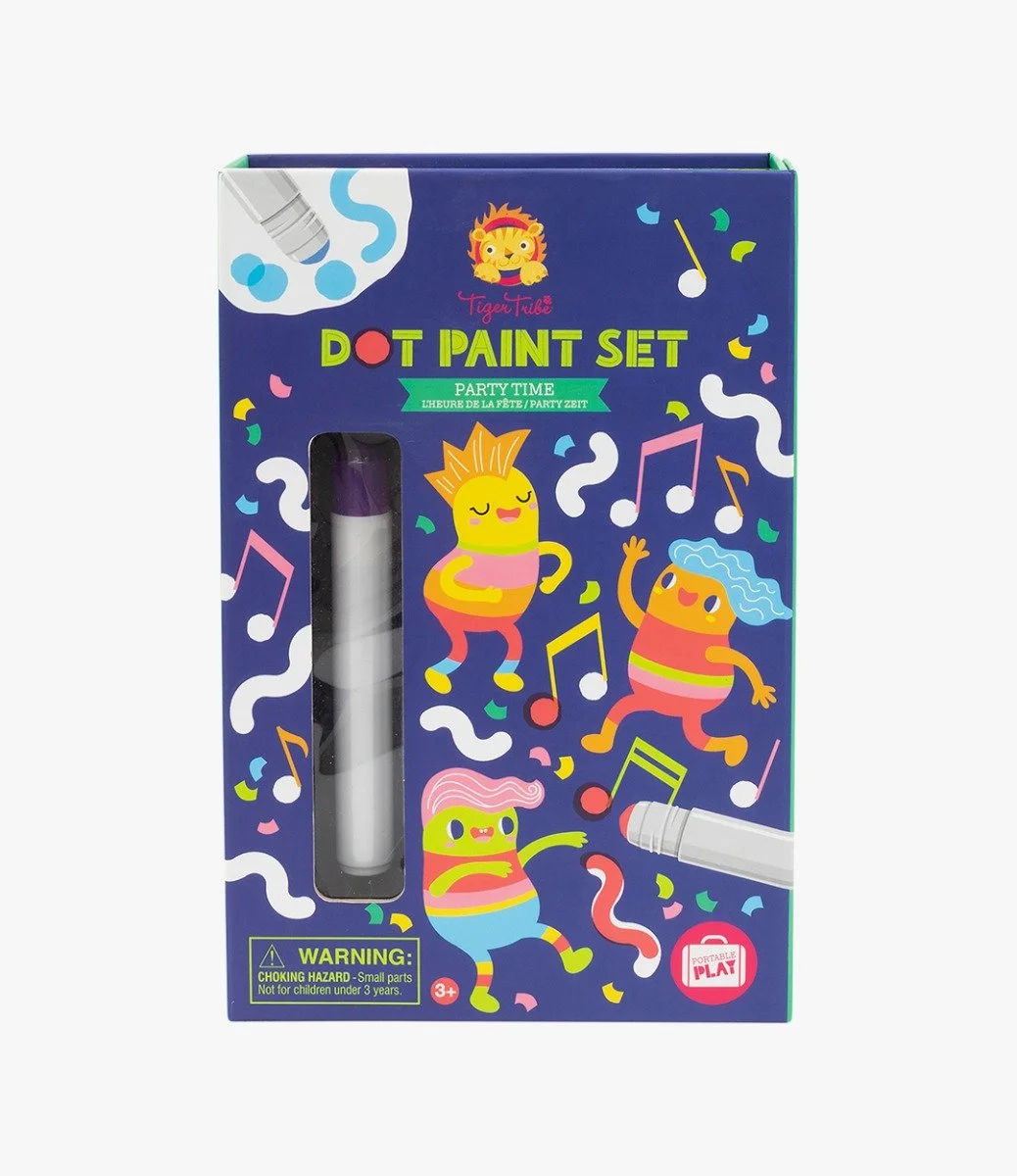 Dot Paint Set - Party Time By Tiger Tribe