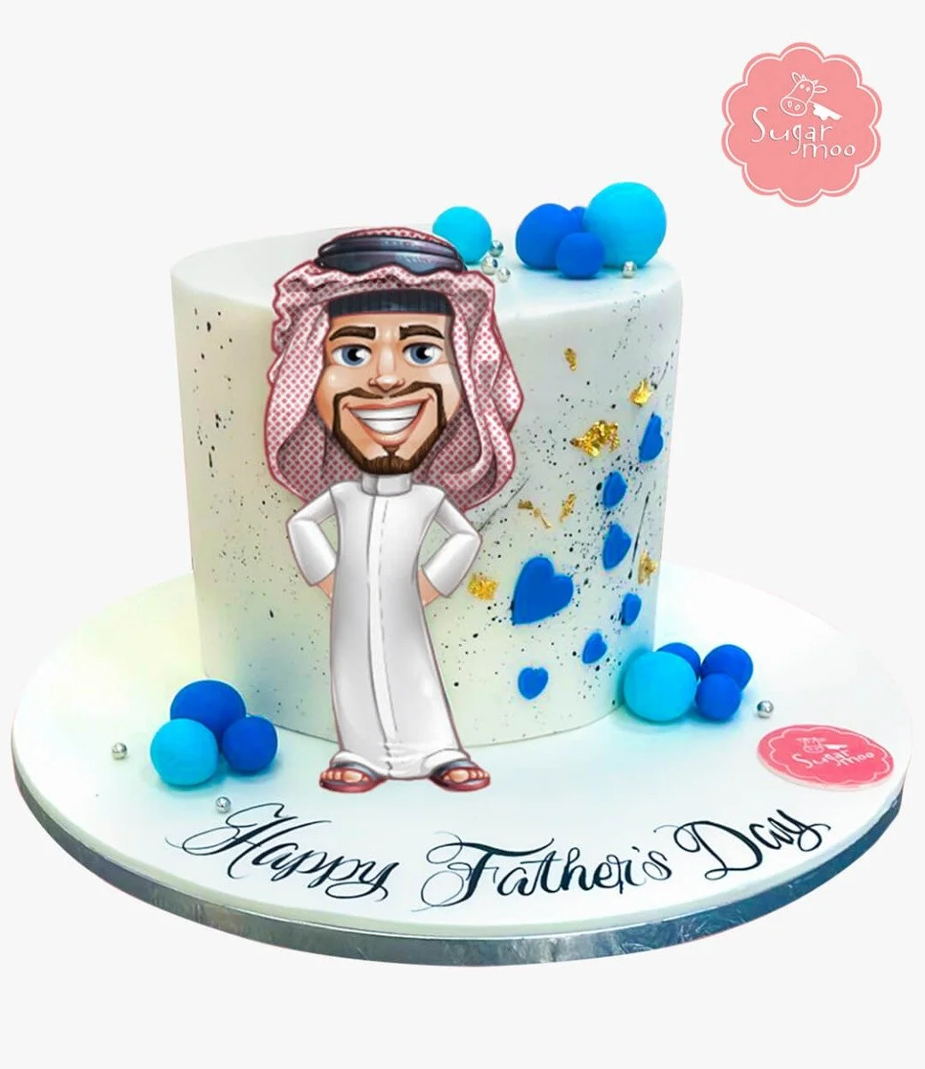 Father's Day Cake by SugarMoo