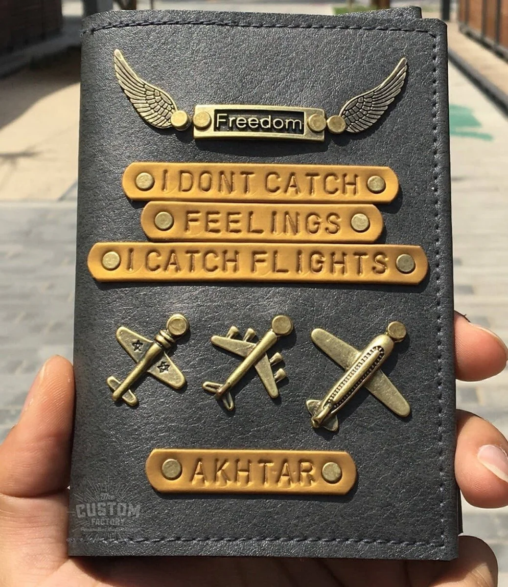 Feeling Customized Passport Cover by Custom Factory