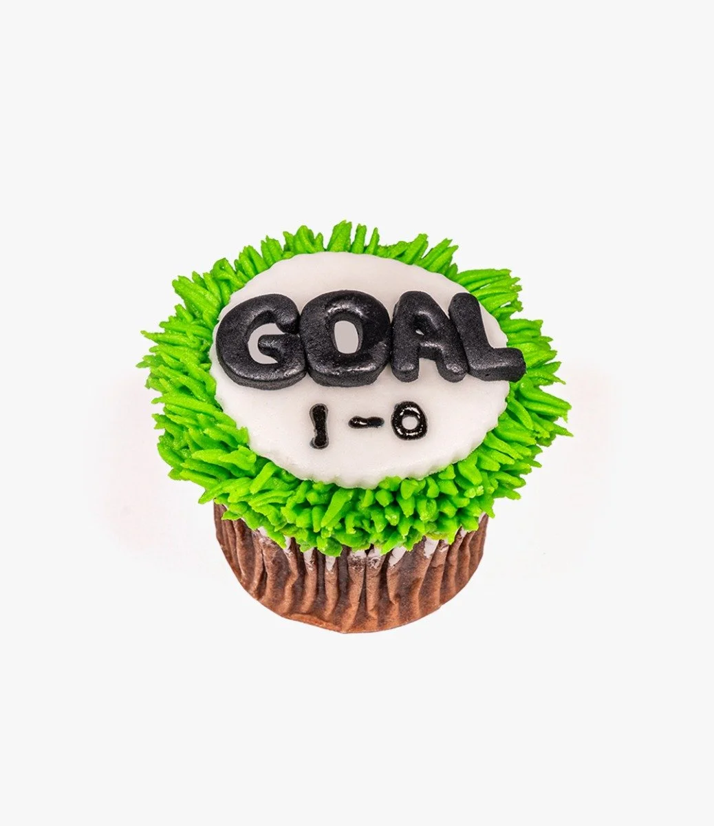 FIFA Goal Cupcake by Hummingbird Bakery