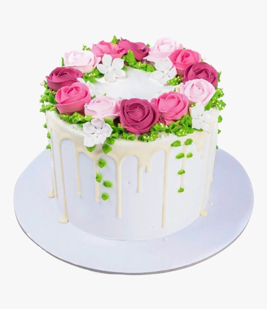 Flower Wreath Cake By Mister Baker