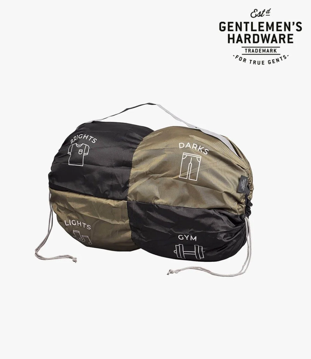 Foldaway Laundry Divider Bag By Gentlemen's Hardware