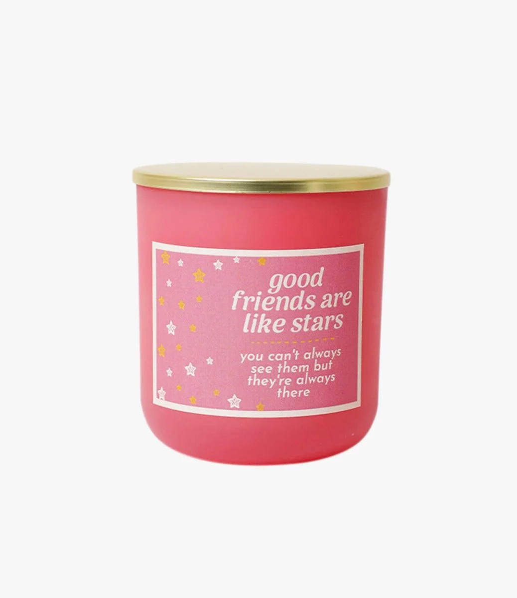 Friends Are Like Stars Lavender Scented Candle