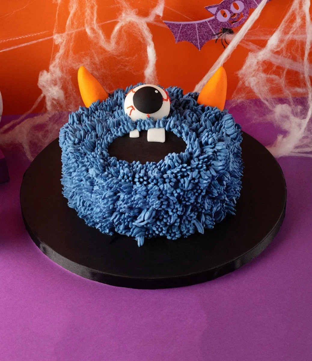 Furry Monster Cake by Cake Social