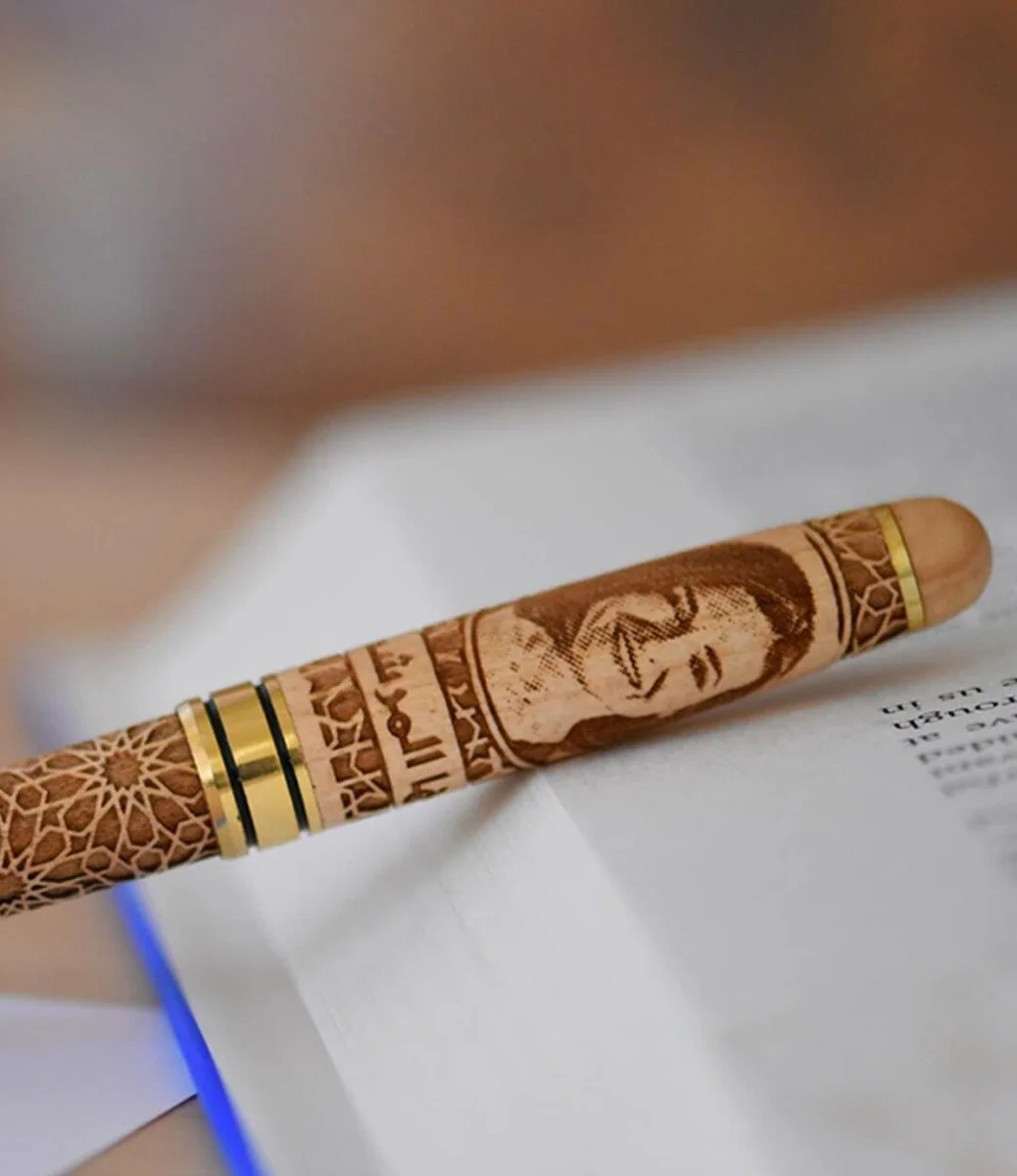 Personalised wooden Pen with A Photo