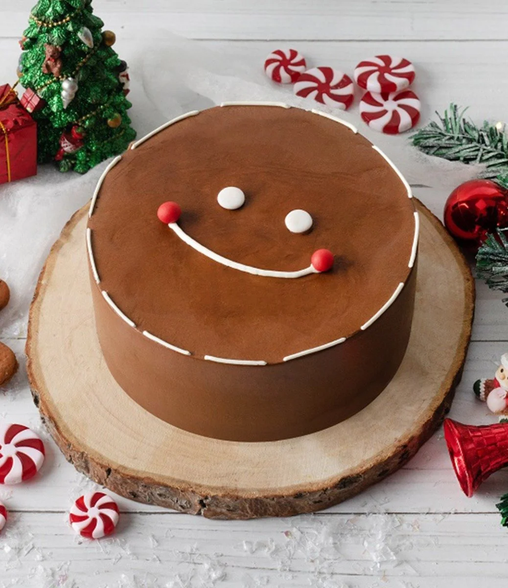 Gingerbread Man Cake by Cake Social