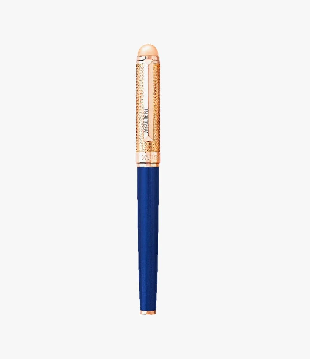 Gold And Blue Avalieri Pen