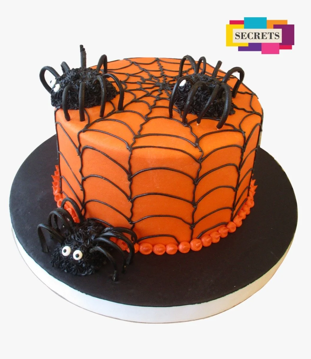 Halloween Spider Cake