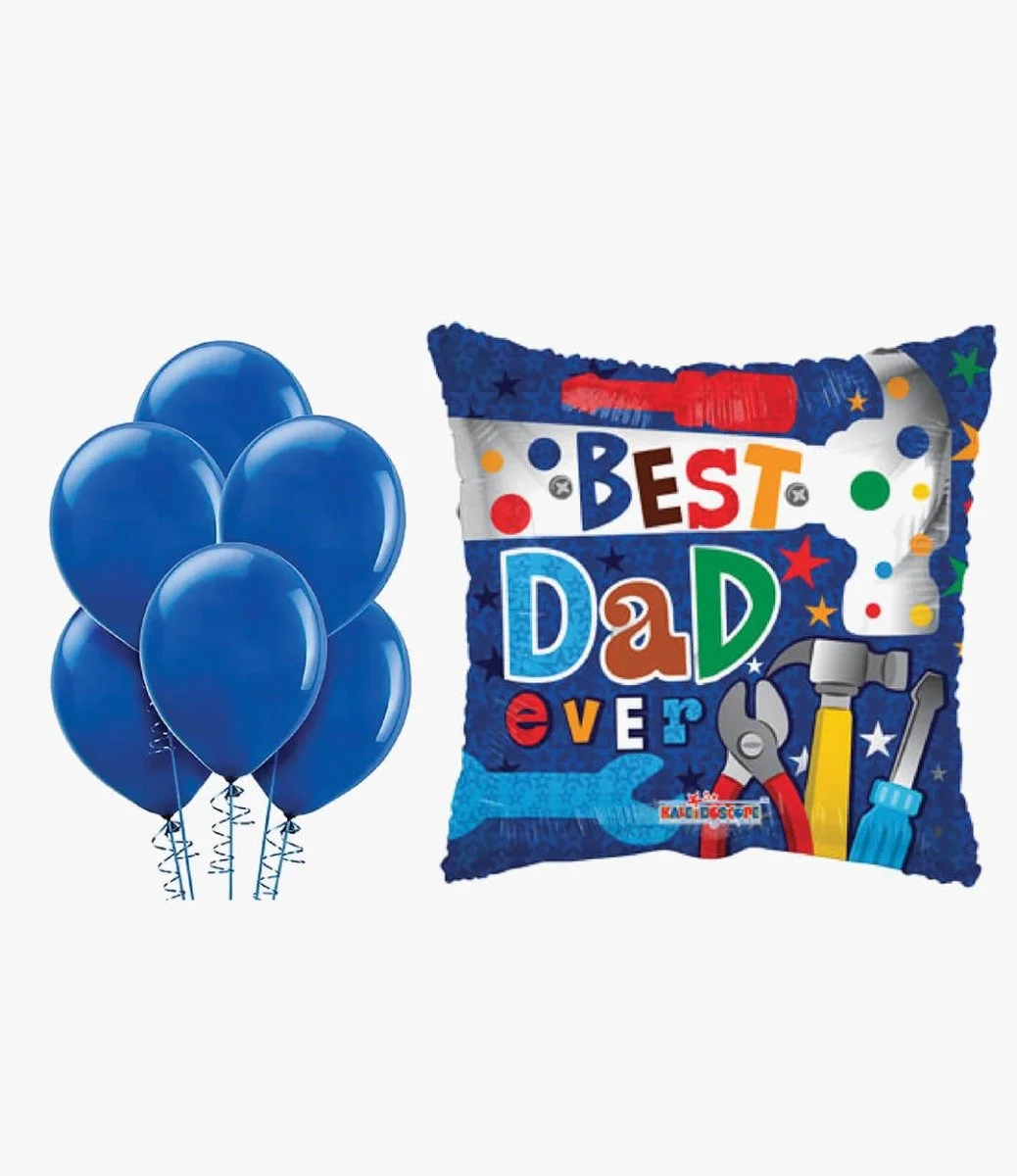 Happy Birthday Dad Balloon Bundle