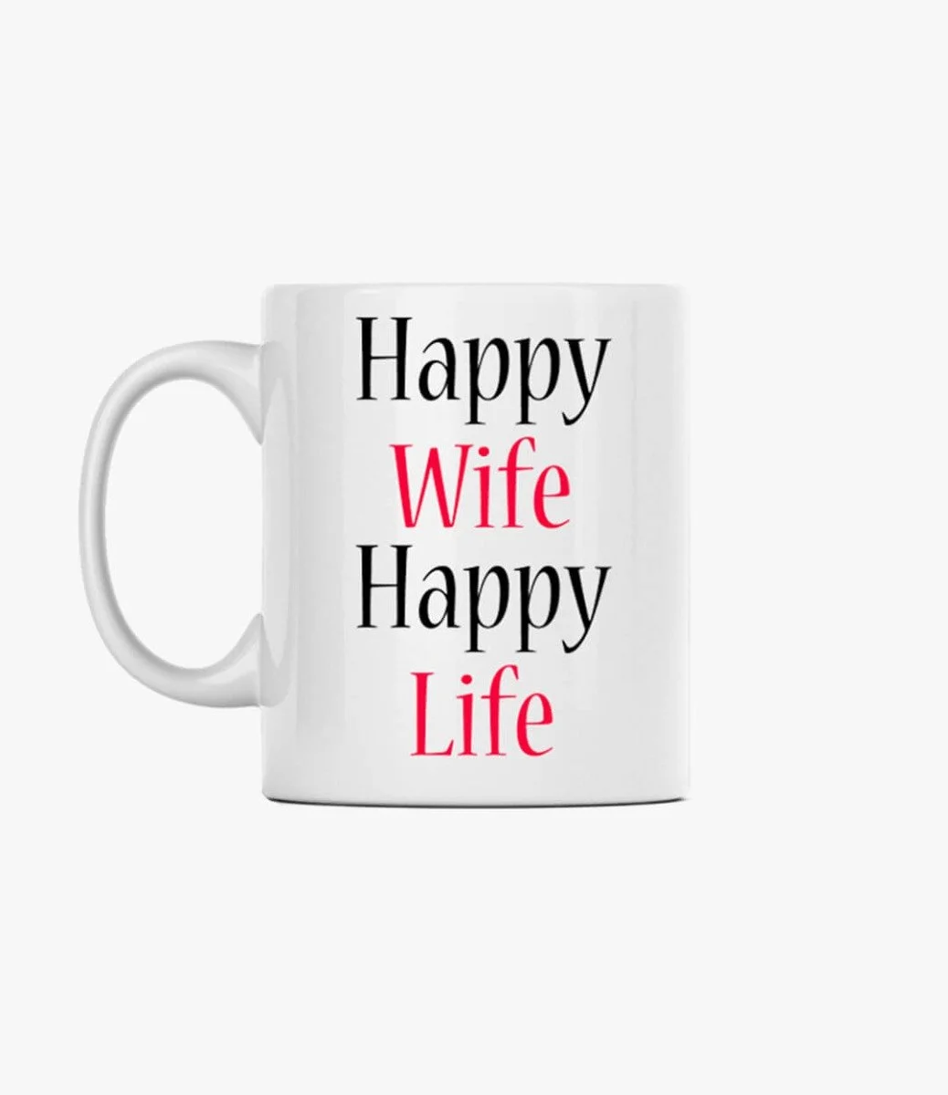 Happy Wife Happy Life Mug