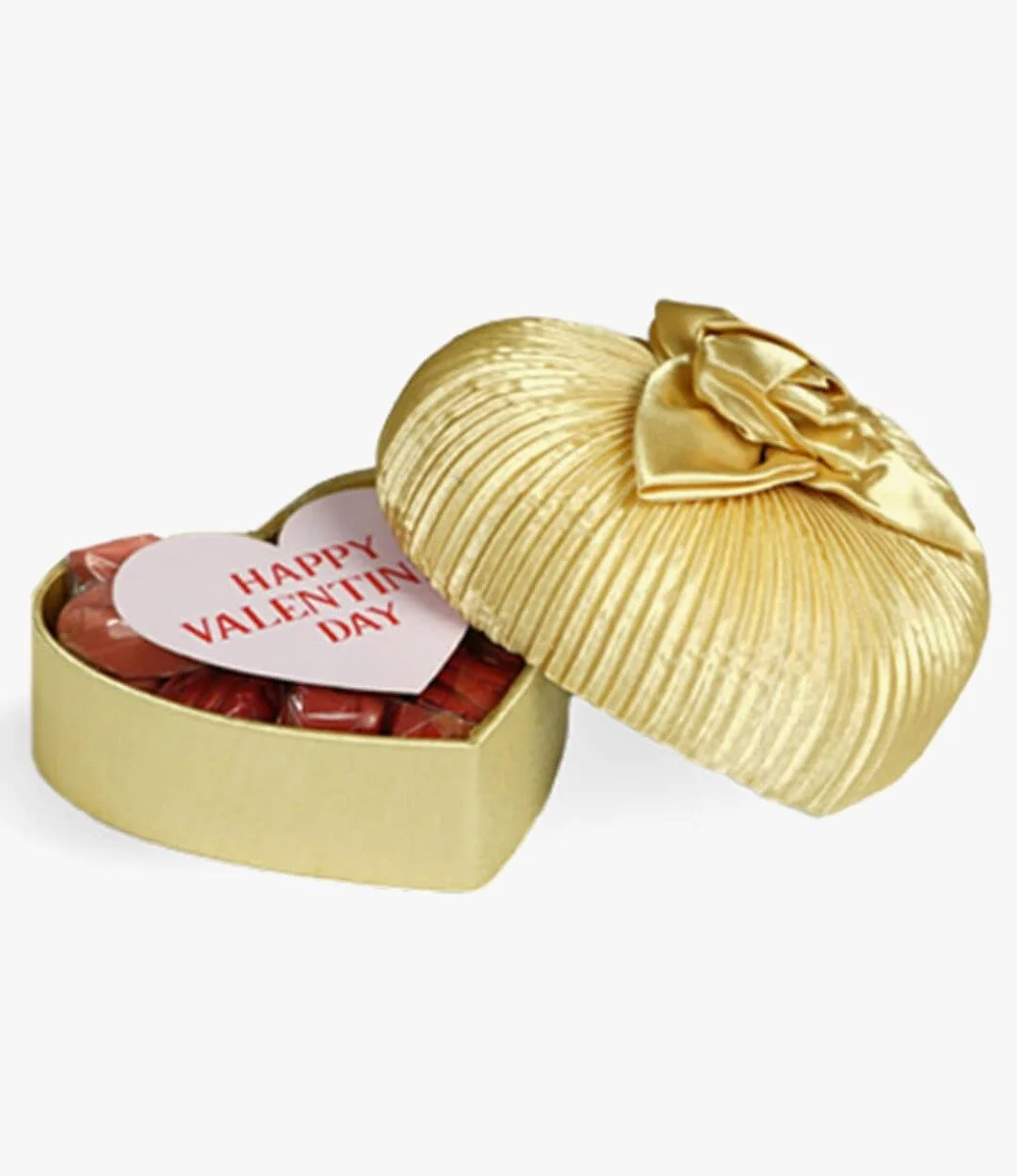 قلب من ذهب - هدية الشوكولاتة من بليسنج 