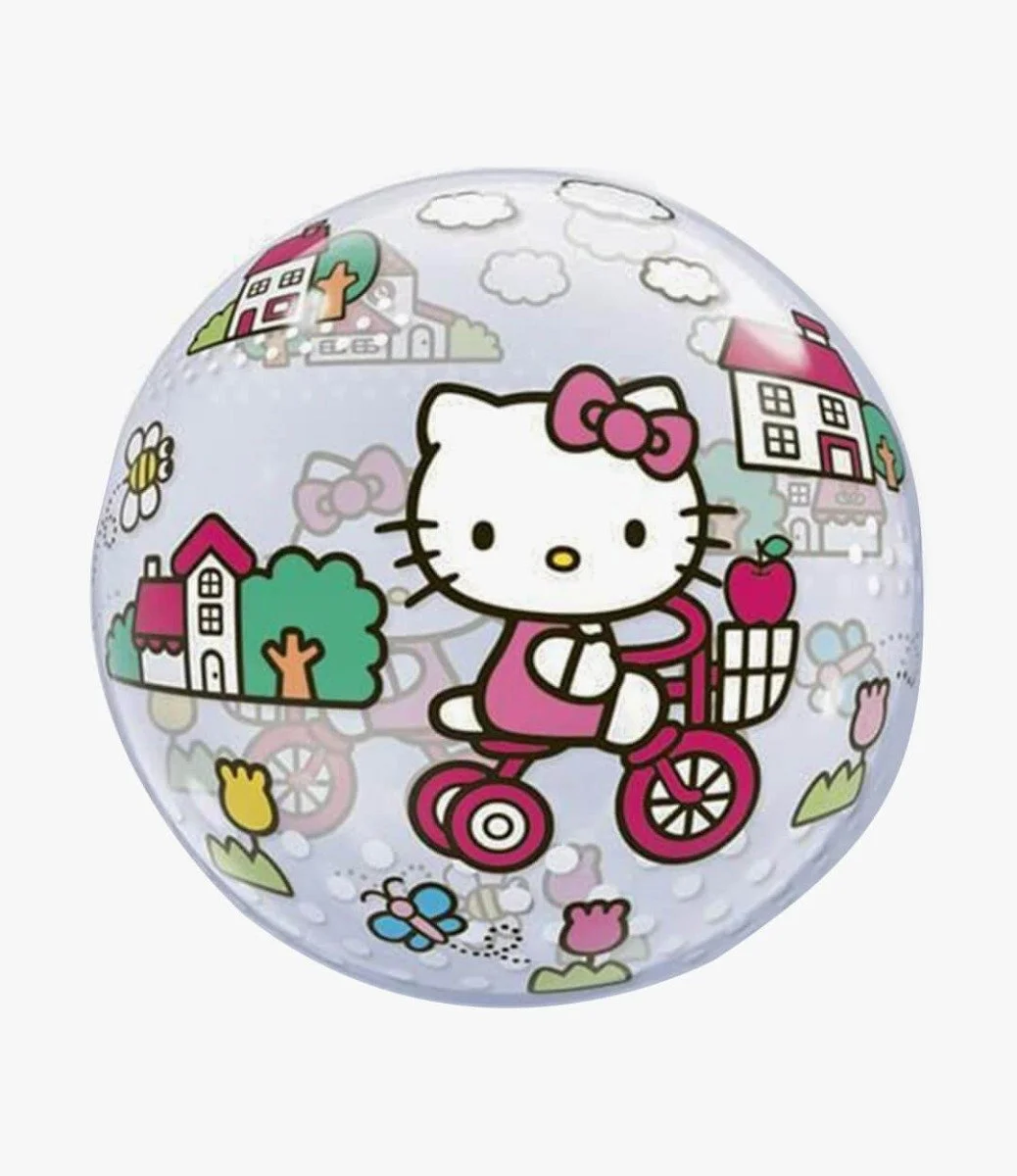 Hello Kitty Single Bubble Balloon