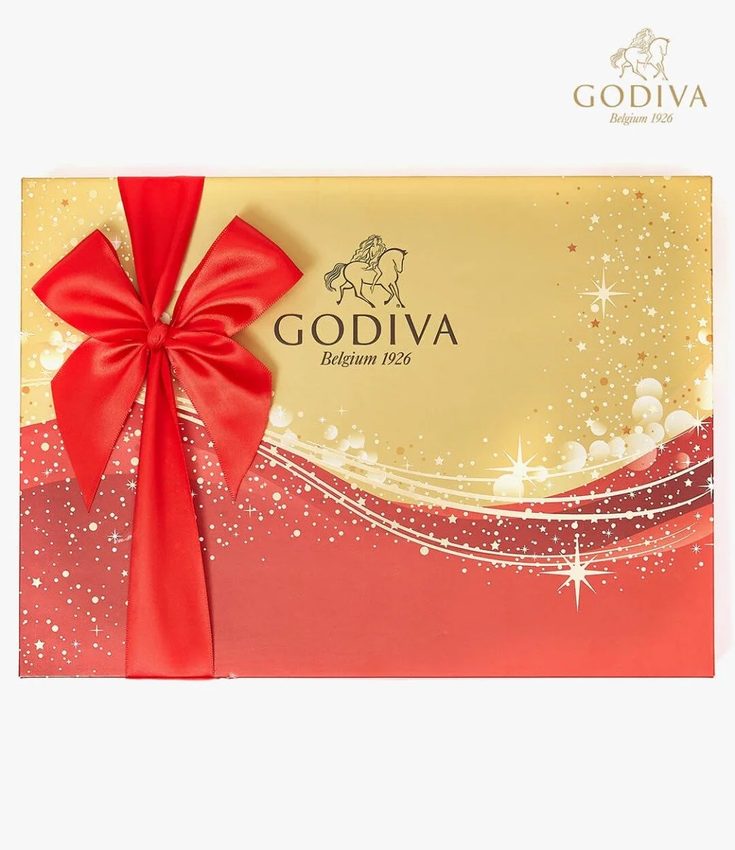 Holiday 35 Pcs Choc Box By Godiva