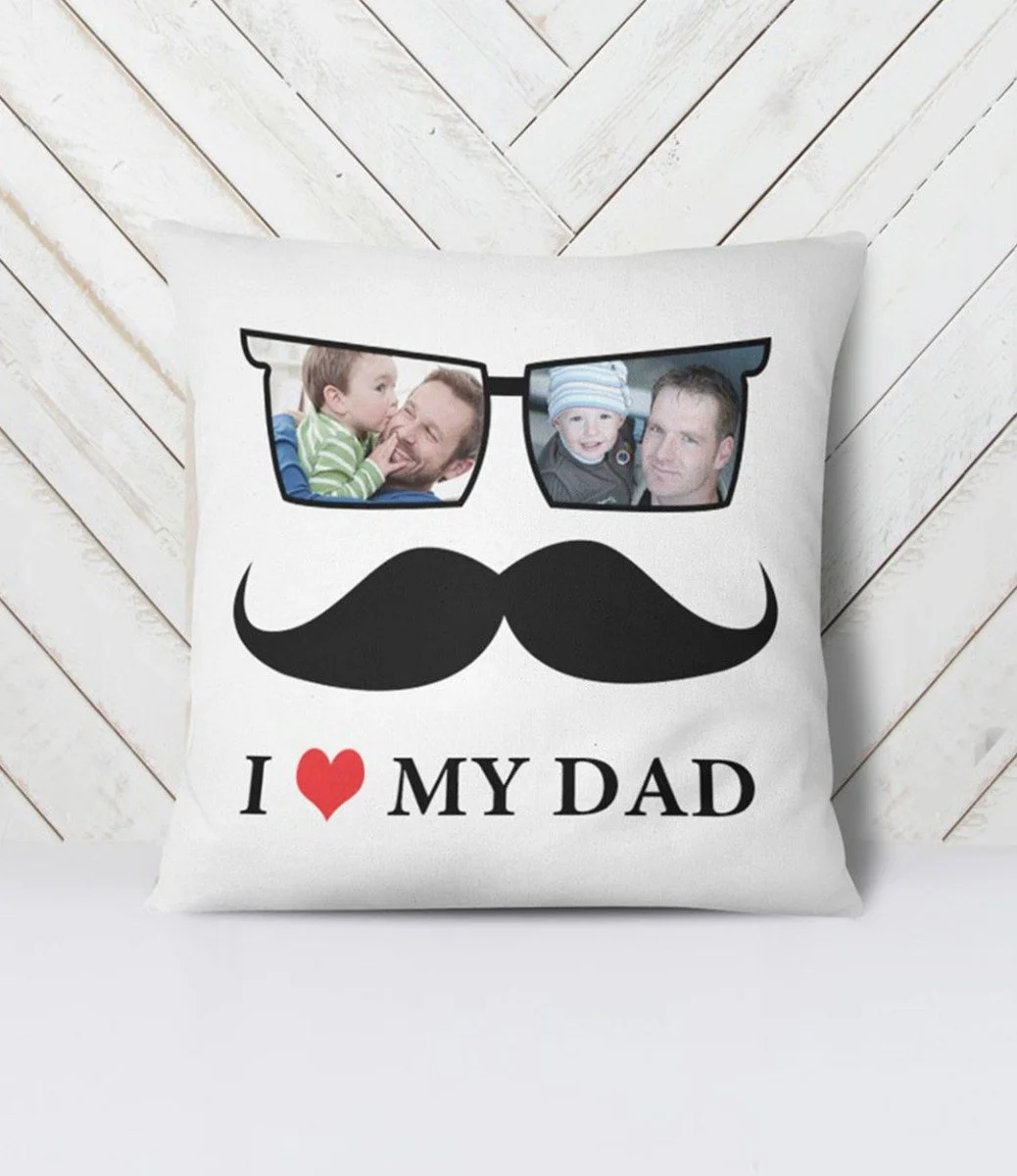 I Love My Dad Cushion
