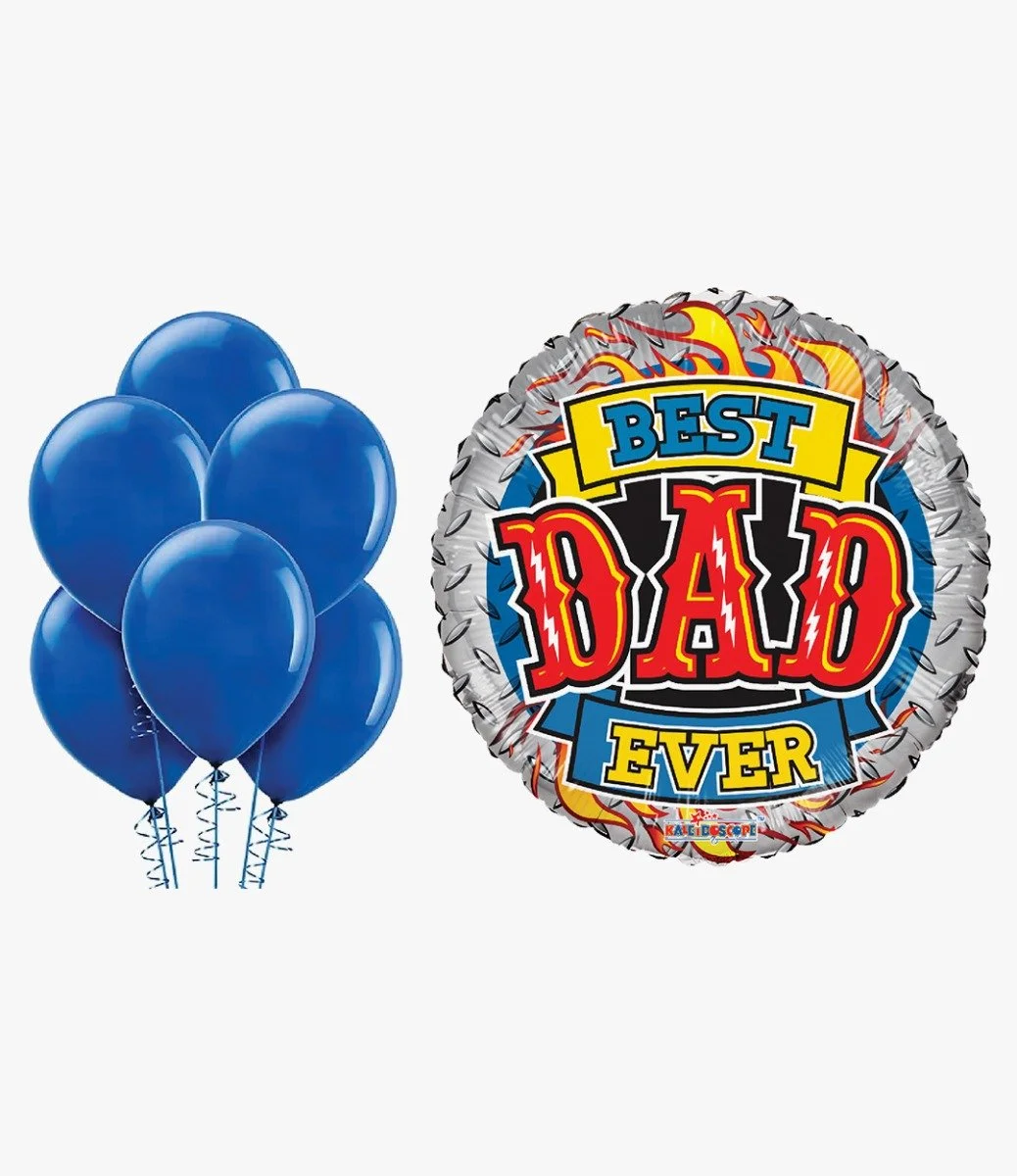 You are the Best Dad Balloon Set