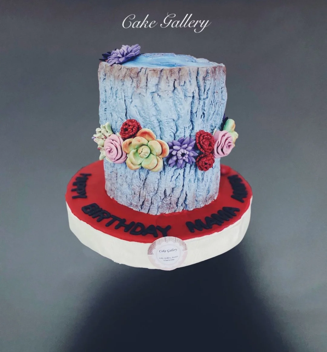 Tree Trunck Cake by Cake Gallery