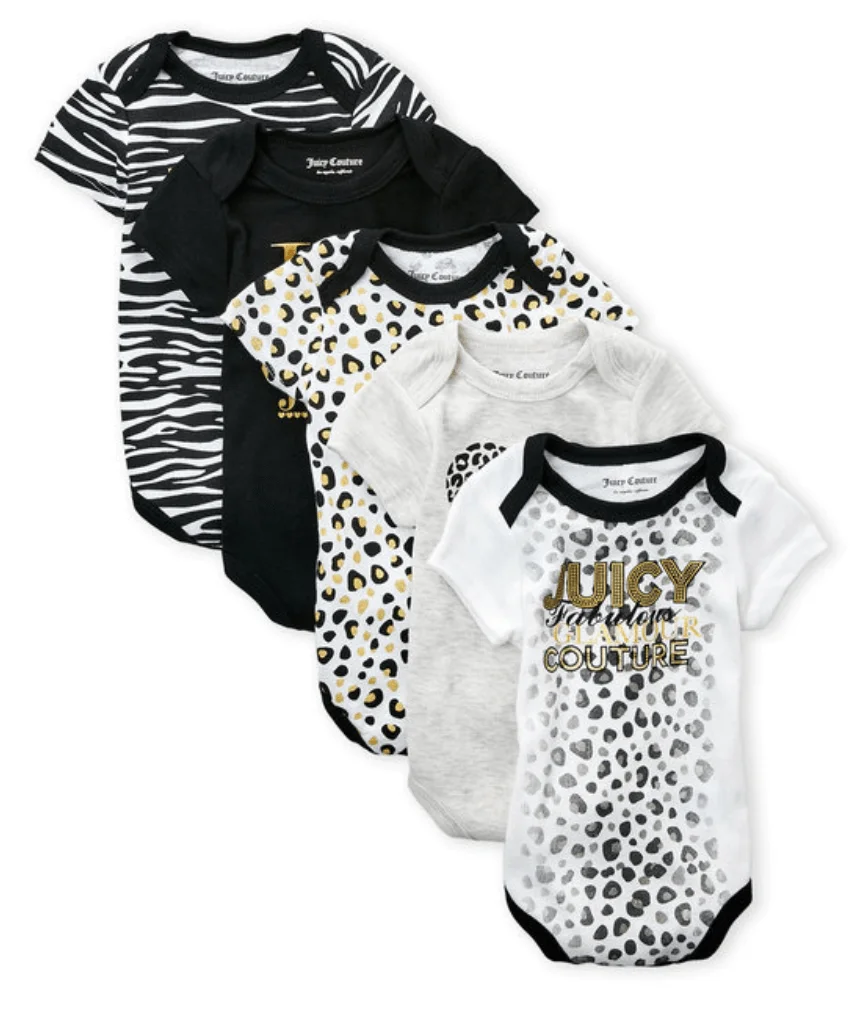 Animal Print Babywear Set