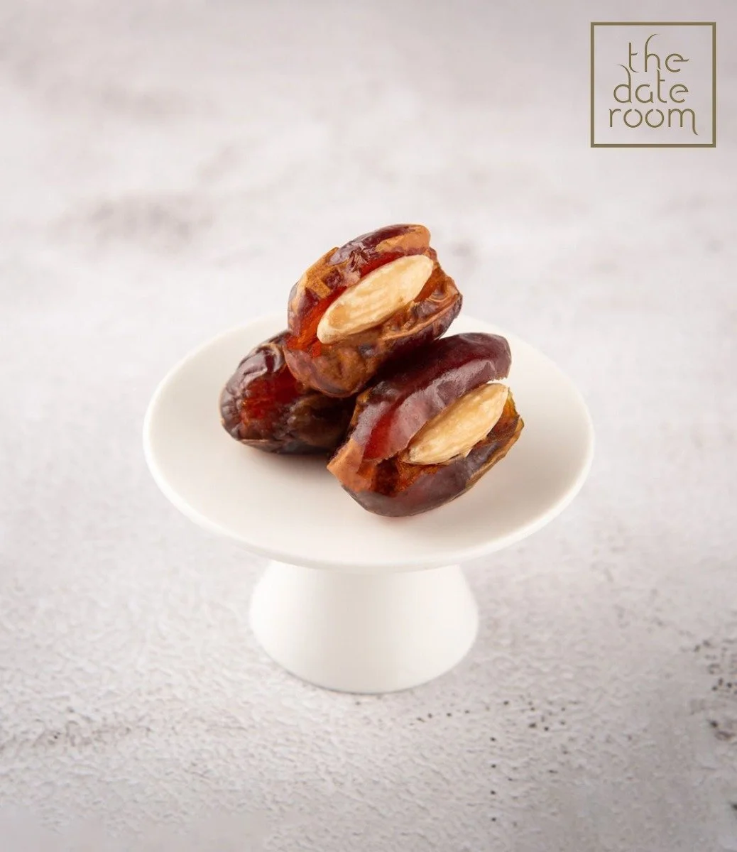 Kholas Dates Filled with Roasted Almonds By The Date Room
