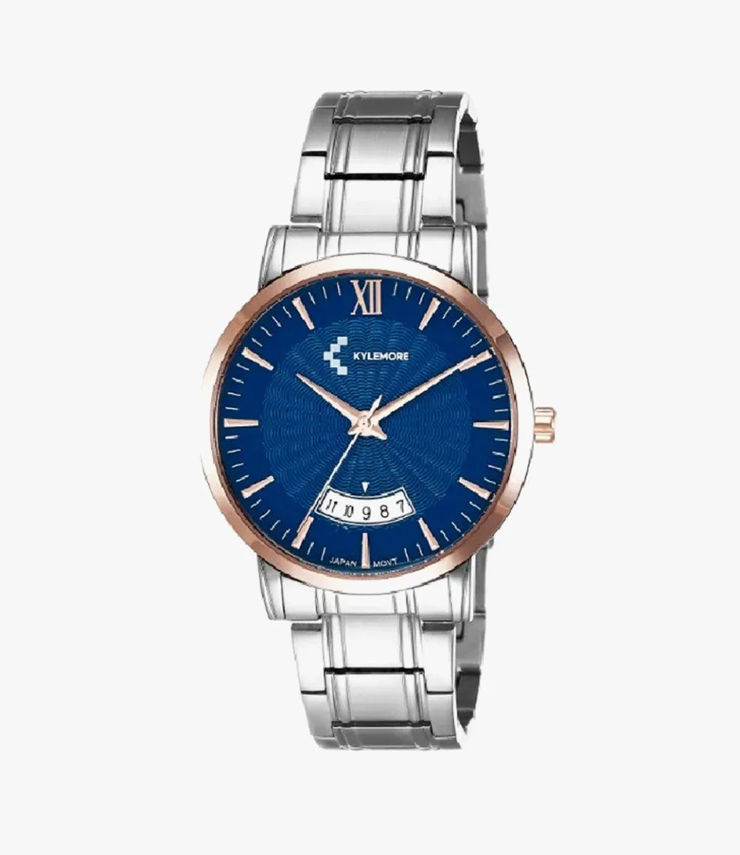 The Silver and Blue Kylemore Watch