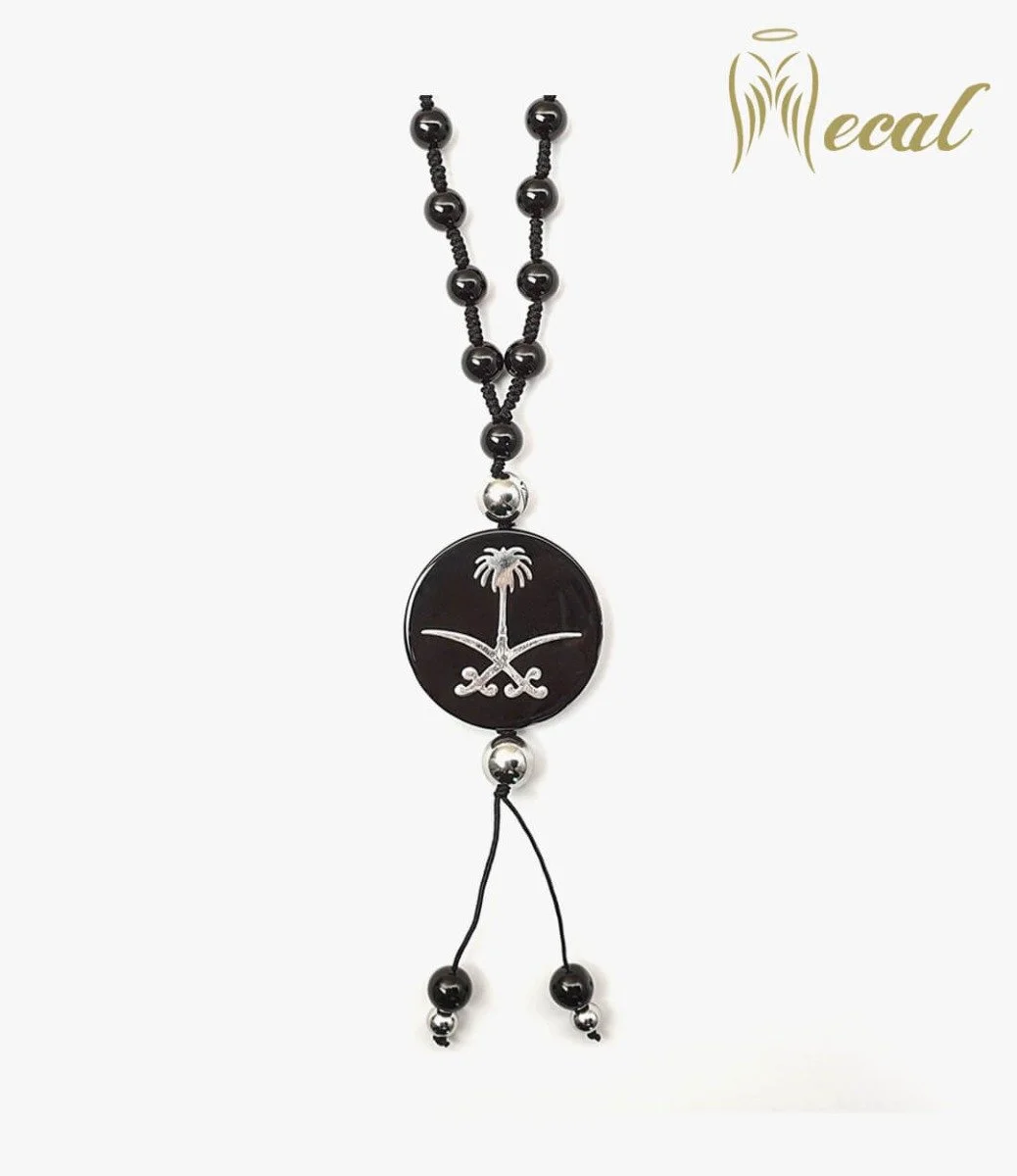 Knotted Beads Necklace by Mecal