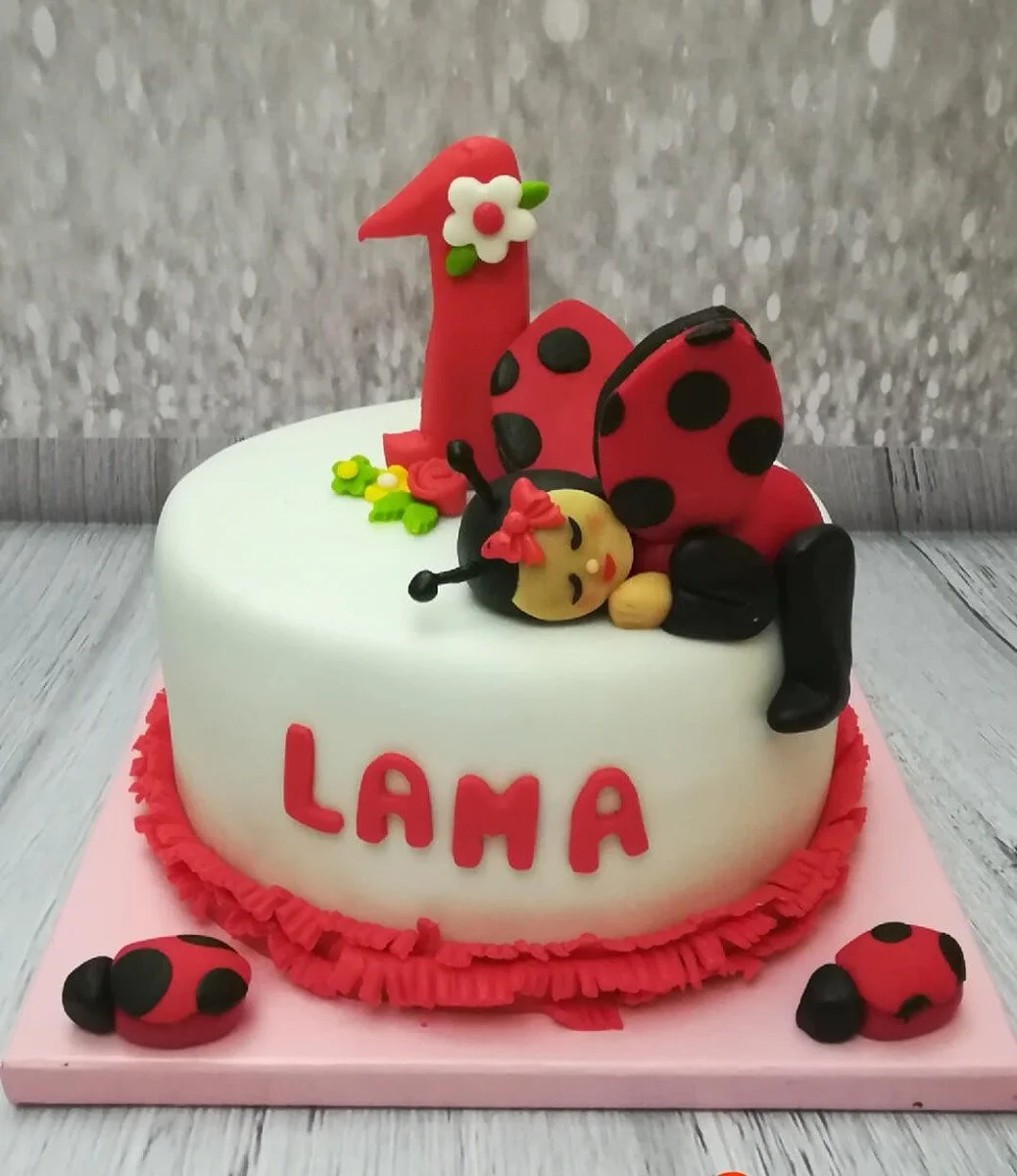 Ladybug Cake