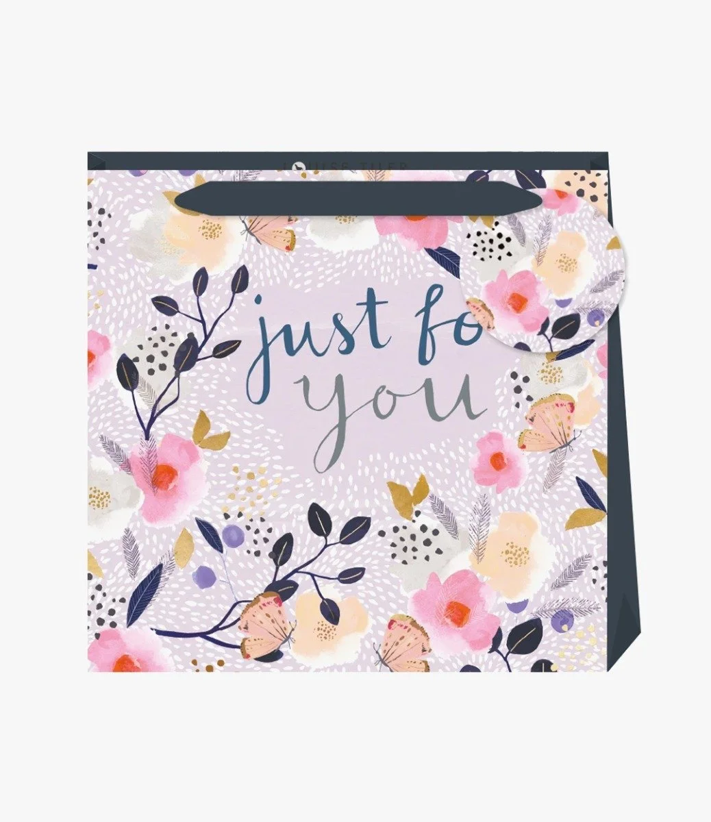 Louise Tiler Pink Floral Small Gift Bag