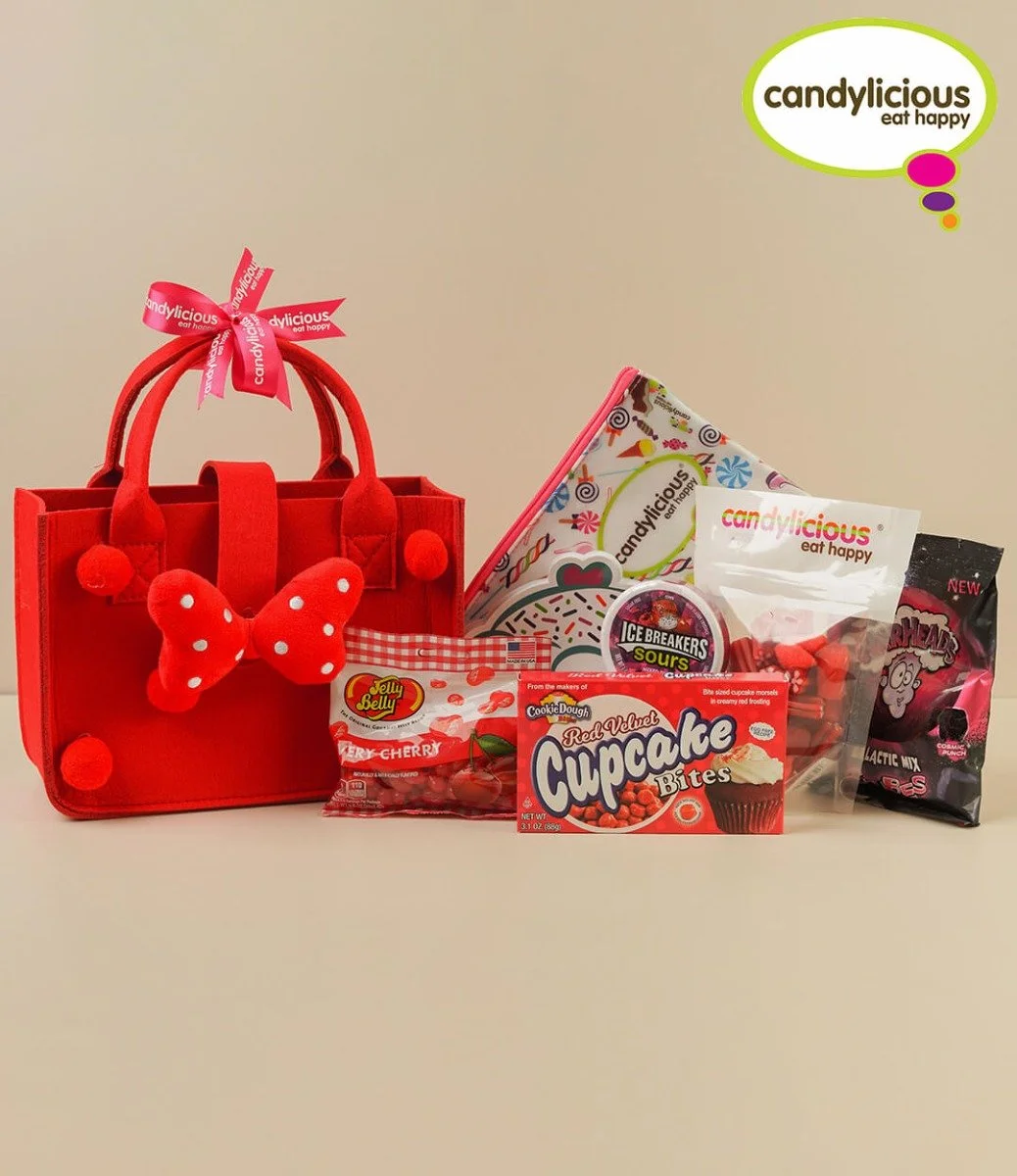 Love Bag Hamper Red By Candylicious