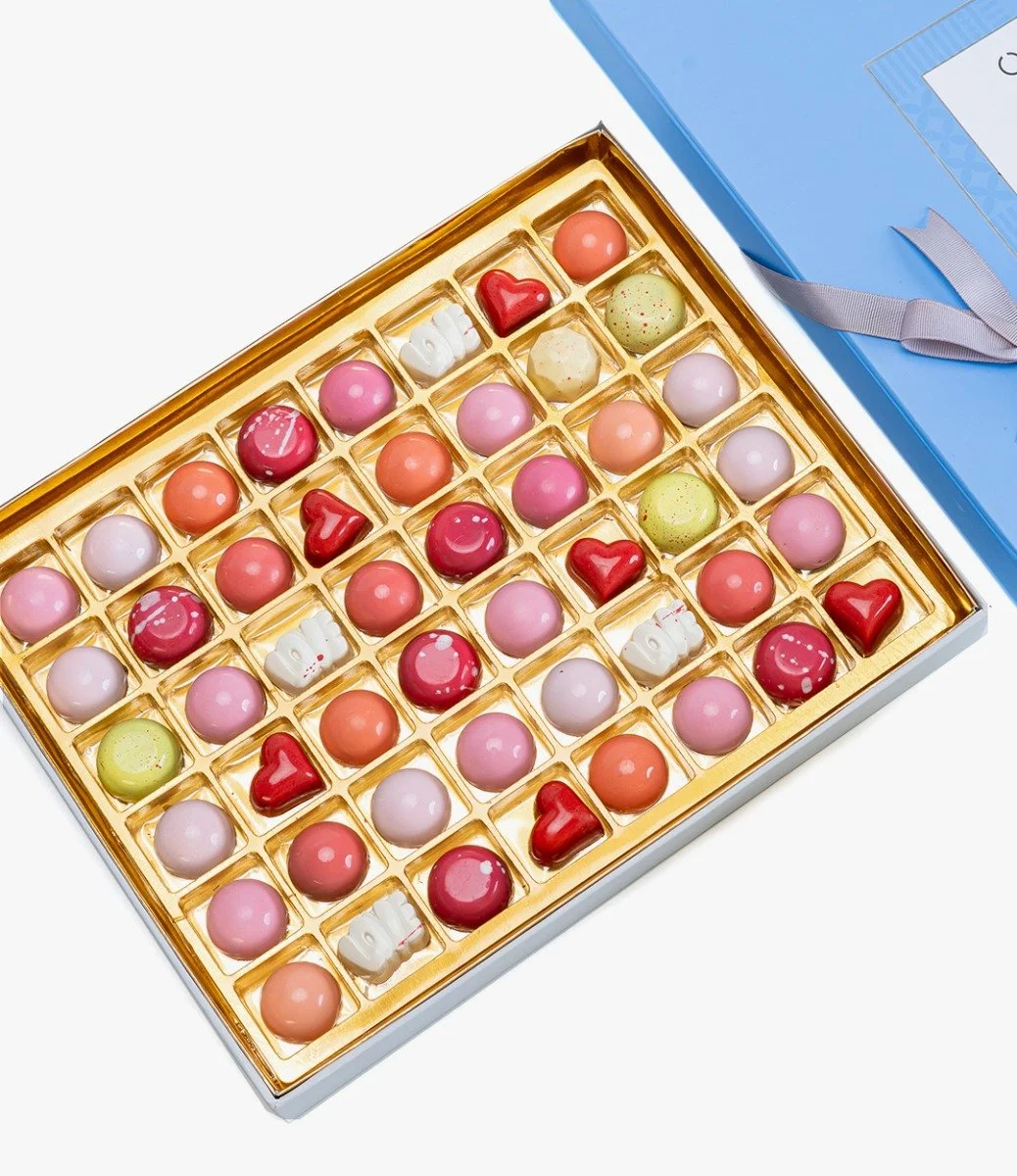 Love Colored Bonbon Box by Lilac (48 pcs) 