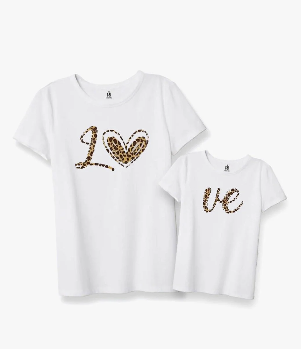 Love Mother and Daughter T-Shirts