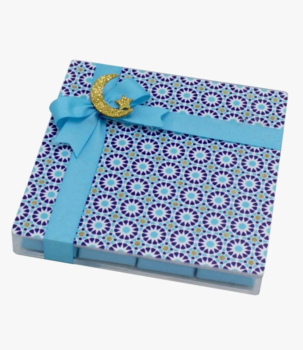 Luxury Acrylic Designed Chocolate Dates Box by Le Chocolatier Dubai