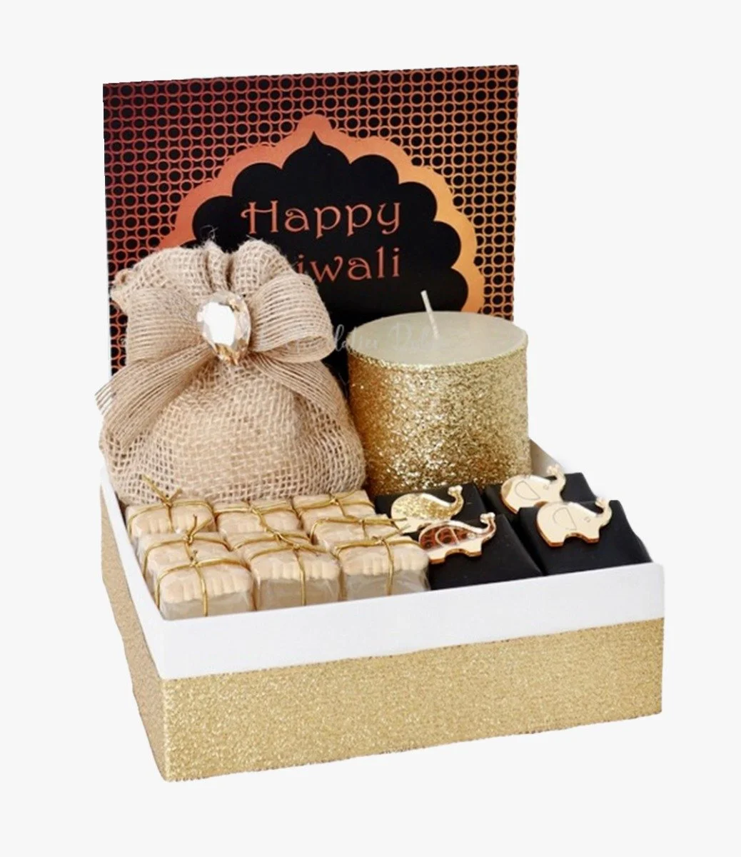 Luxury Happy Diwali Chocolate & Sweets Hamper by Le Chocolatier