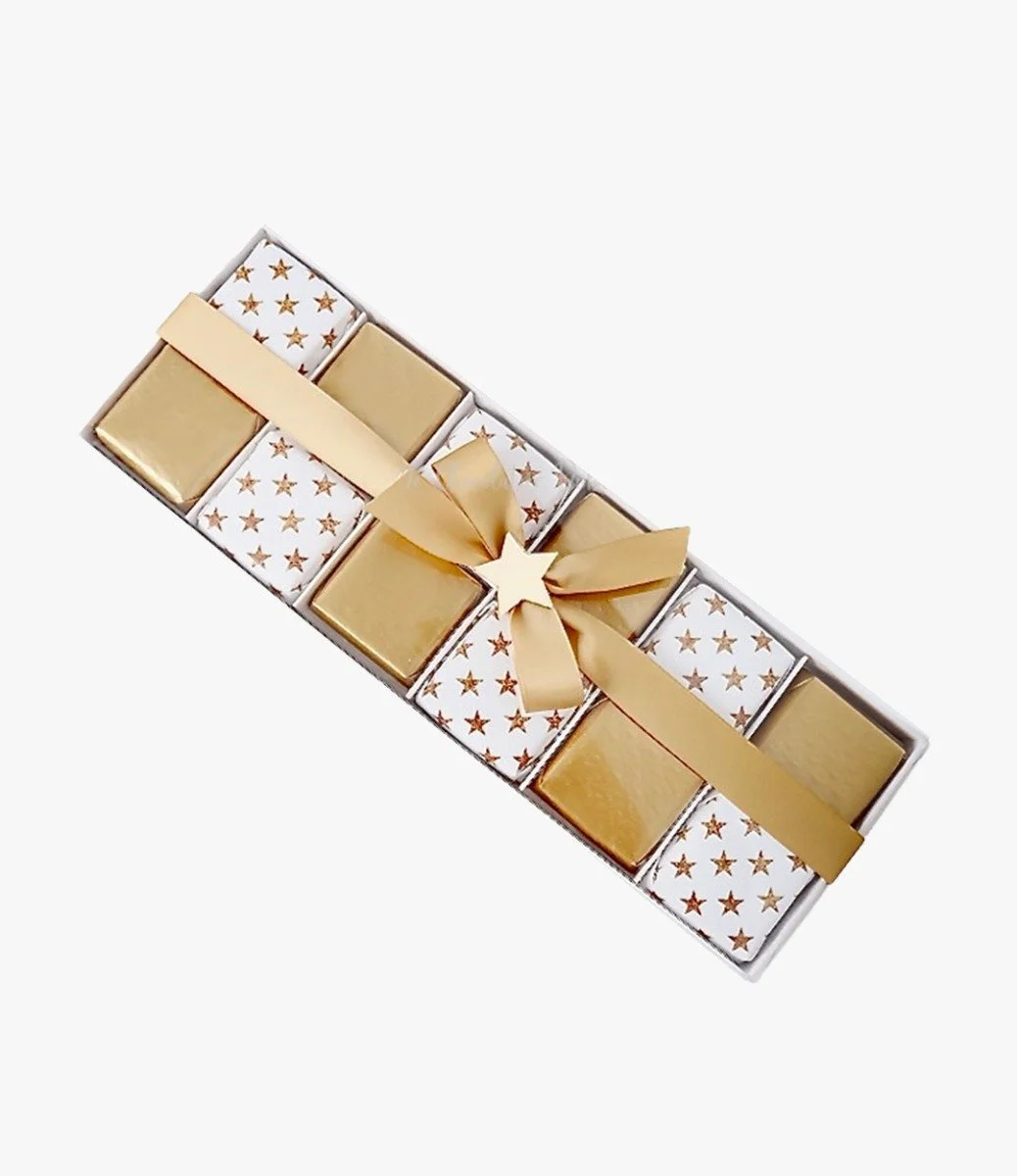 Luxury Star Design Chocolate Top View Box by Le Chocolatier