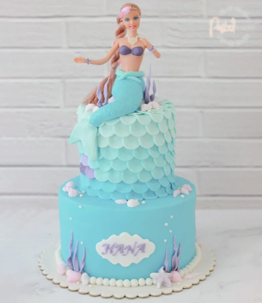 Mermaid Doll Cake By Pastel Cakes