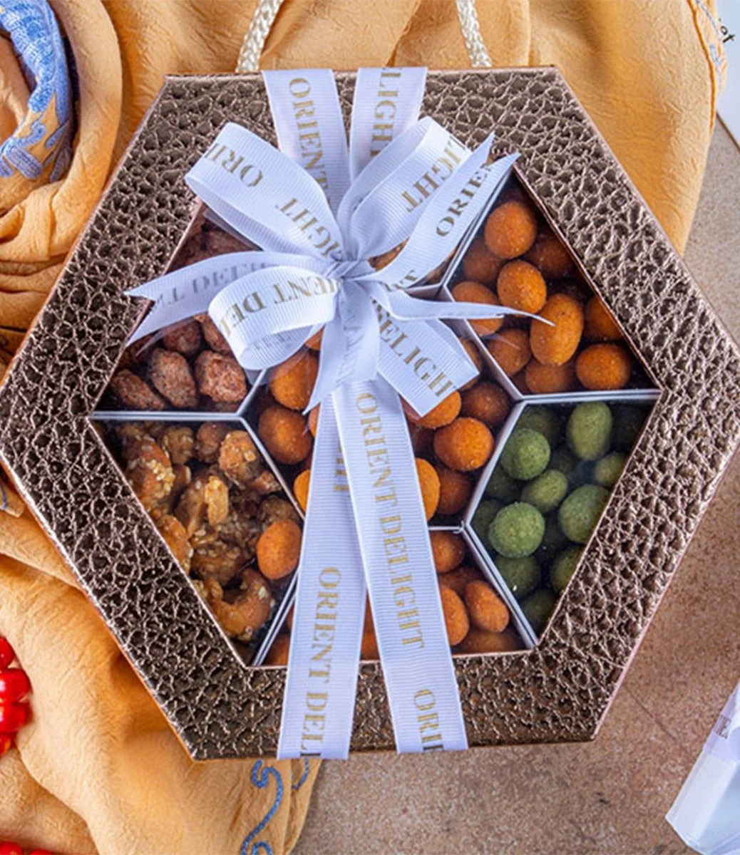 Mixed Nut Gift Box Small By Orient Delights
