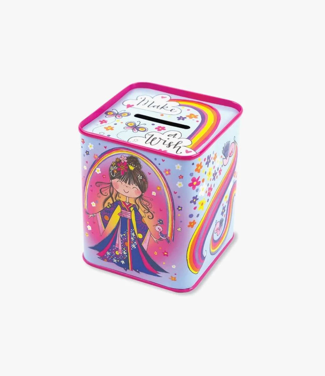 Money Box - Cherry Blossom Princess By Rachel Ellen Designs