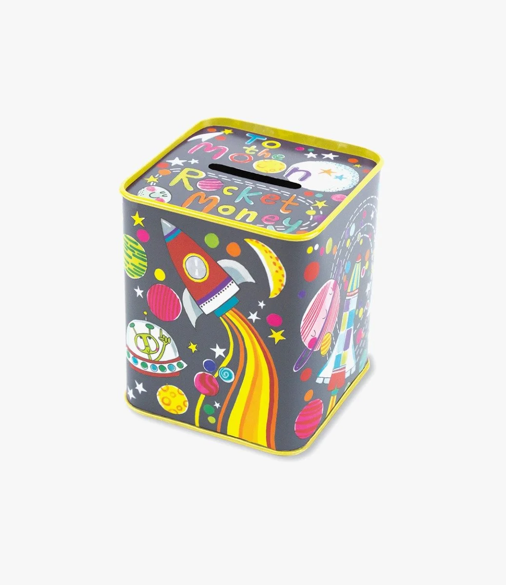 Money Box - To the Moon By Rachel Ellen Designs