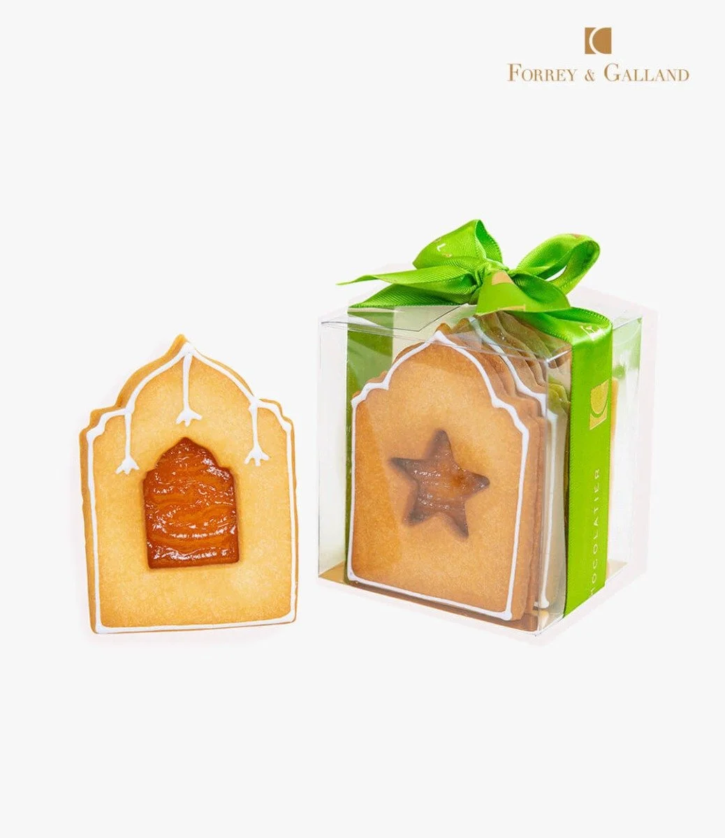 Mosque Shape Cookies 4 pcs by Forrey & Galland
