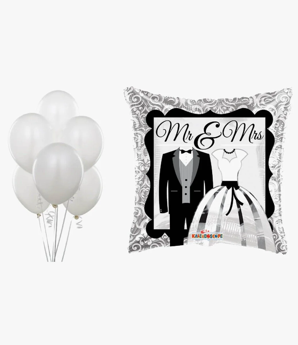Mr. & Mrs. Balloon Bundle
