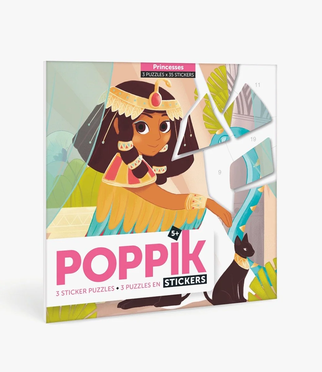 My Sticker Puzzle - Princesses By Poppik