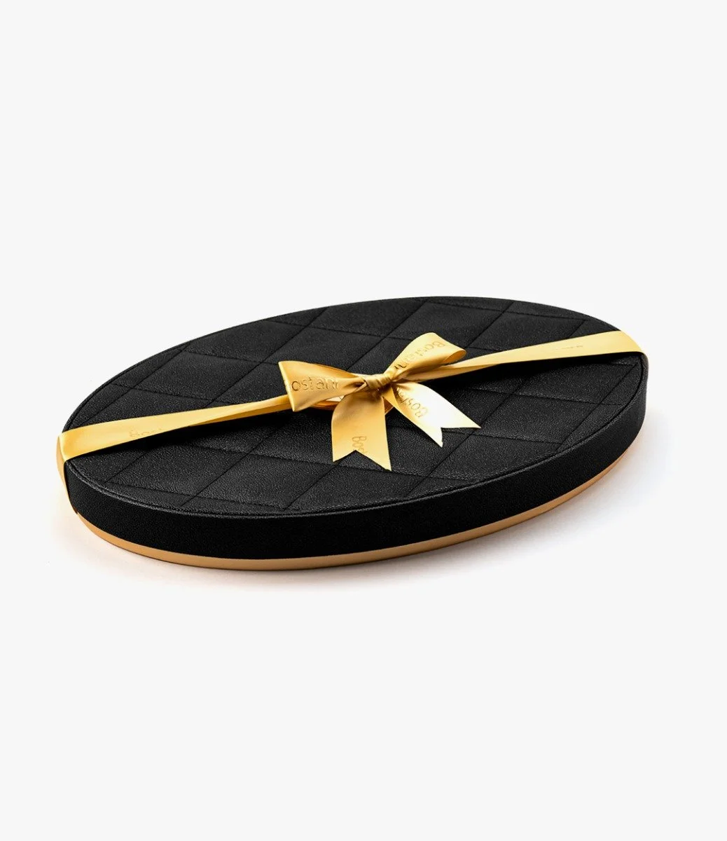 Oval Black Luxury Box By Bostani  - Big