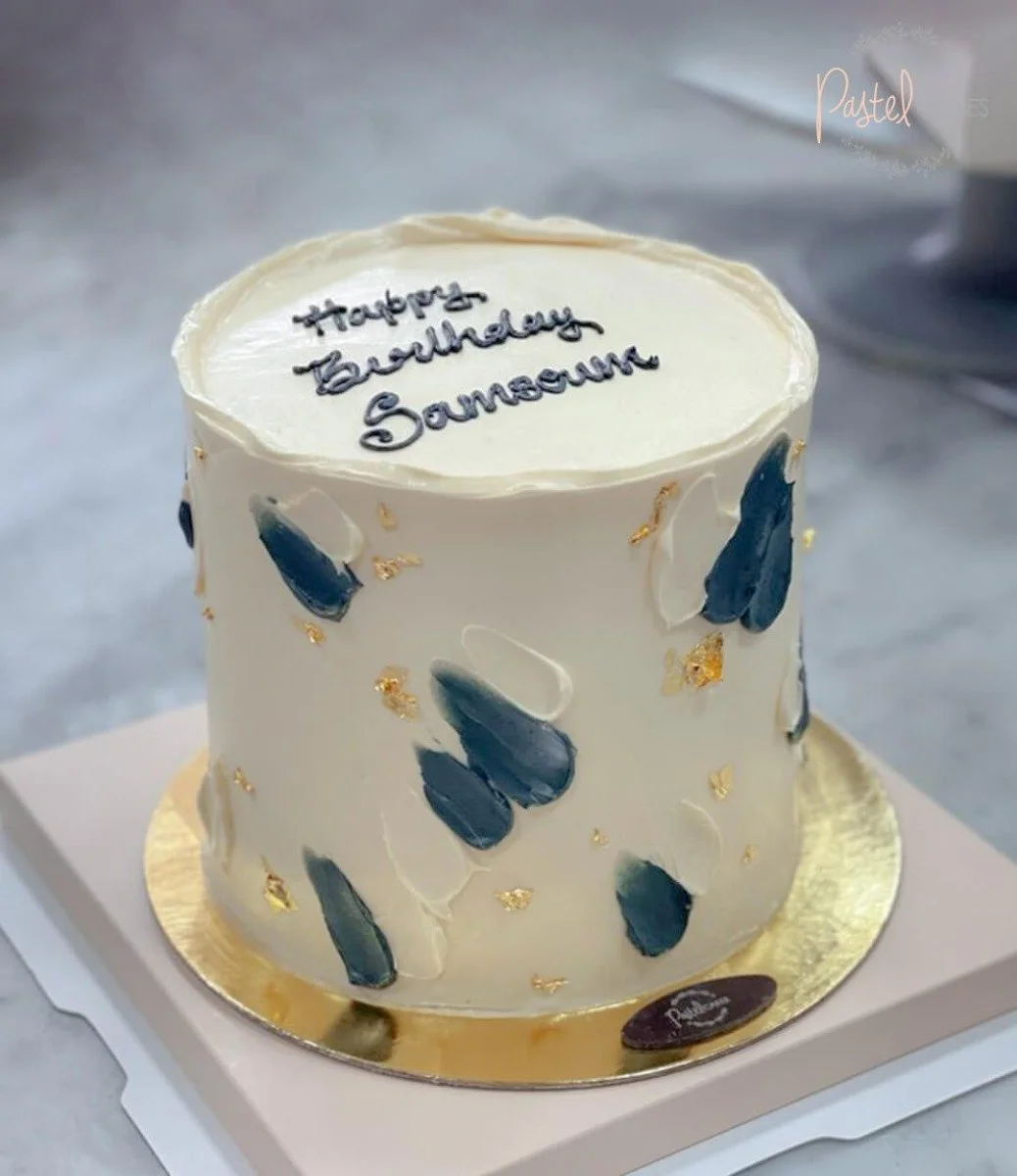 Paint Smudge Cake By Pastel Cakes